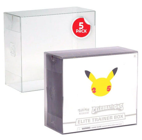 PET Protectors 5-Pack for Pokémon Boxes Ver.2 by EVORETRO
