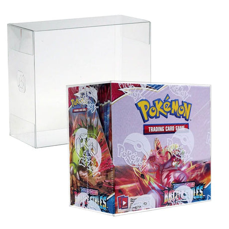 Evoretro PET Protectors 5-Pack for Pokémon Booster Boxes