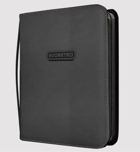 Evoretro Shield+ Topload Cards Binder (Holds 216 Cards) - Black