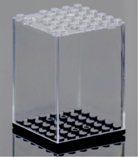 Evoretro Acrylic Single Mini Figure Stackable Display Case