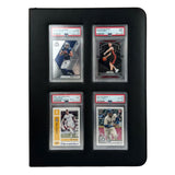 Evoretro Premium Card Slab Binder with Window, Black