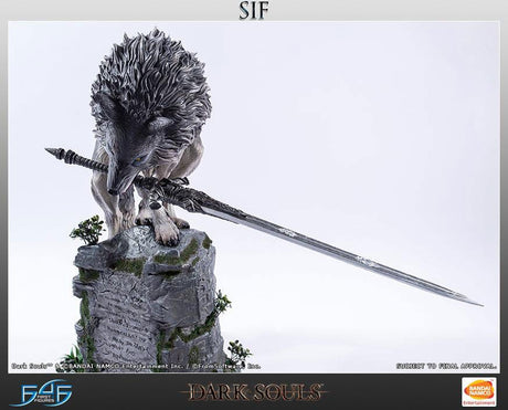 Dark Souls Statue: The Great Grey Wolf Sif by First 4 Figures (64 cm)