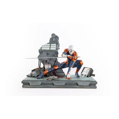 Metal Gear Solid First 4 Figures Gray Fox Cyborg Ninja Statue