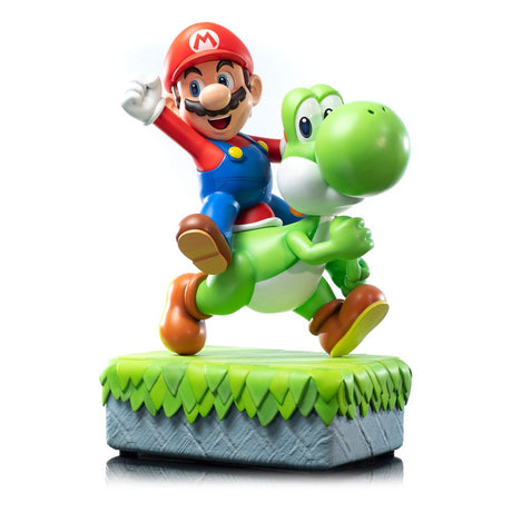 Super Mario - Mario & Yoshi 48 cm Statue by First 4 Figures