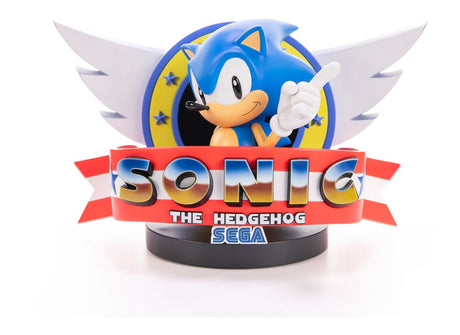 Sonic the Hedgehog Title Screen Statue (21 cm) by First 4 Figures