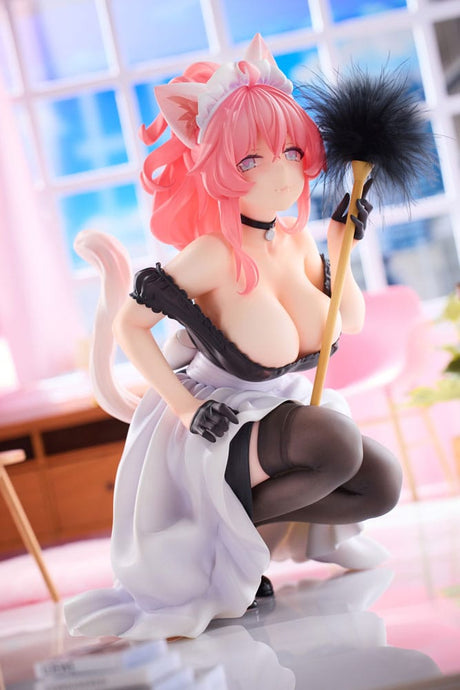 Freyja Original Character Maid Cat Mochan PVC Statue, 1/4 Scale