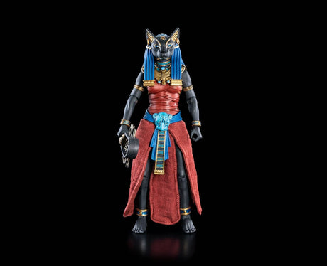 Figura Obscura Bastet Action Figure - Black & Red Edition