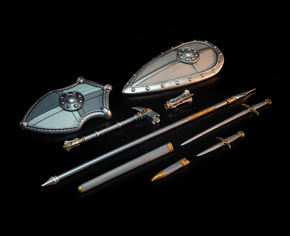 Mythic Legions: Necronominus Knights of Earthyron Weapons