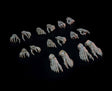 Mythic Legions Necronominus Skeleton Hand/Feet Pack by Four Horsemen