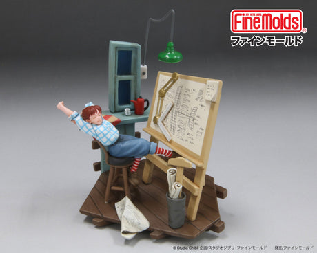 Studio Ghibli's Porco Rosso 1/48 Model Kit - Unpainted Fio 