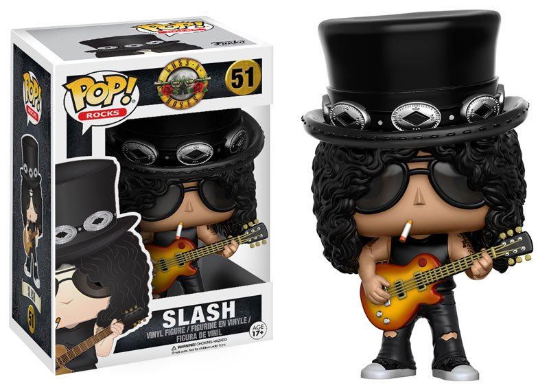 Guns N' Roses Slash POP! Rocks Vinyl Figure, Funko, 9cm