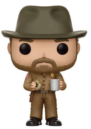 Funko Pop! Stranger Things Hopper Vinyl Figure, 9 cm