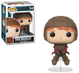 Harry Potter POP! Ron on Broom Vinyl Figure, 9 cm