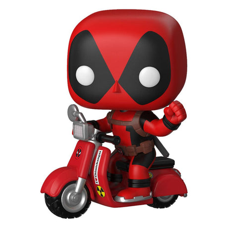 Deadpool POP! Rides Vinyl Figure - Deadpool & Scooter (9 cm)