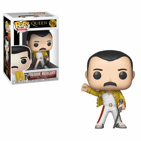 Queen Funko POP! Rocks: Freddie Mercury Wembley 1986 Figure