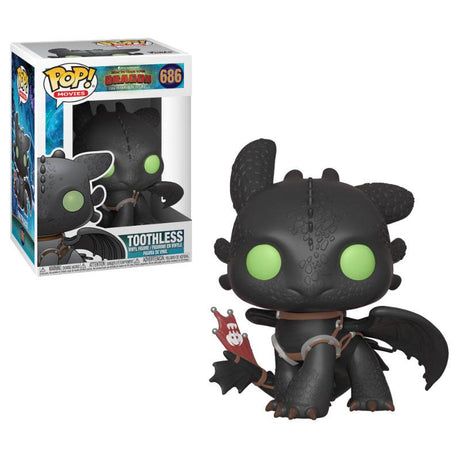 Toothless Funko POP! Figure - How to Train Your Dragon 3 Edition