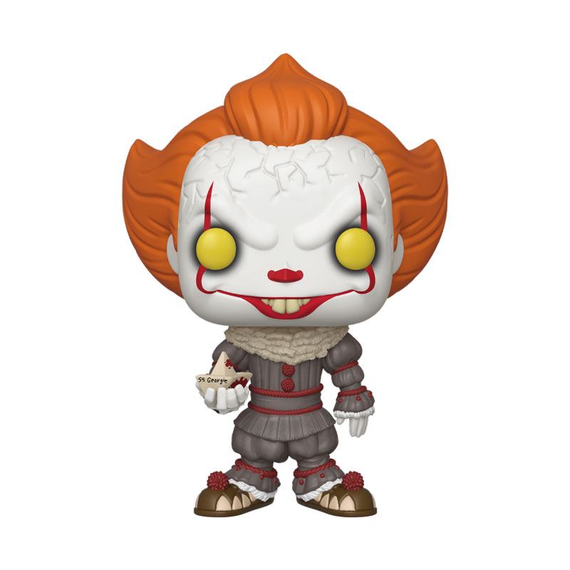 Stephen King's It 2: Super-Sized Funko Pop! Vinyl Figure – Pennywise with Boat (25 cm)