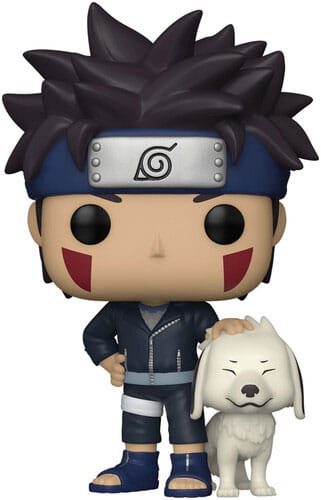 Naruto Funko POP! Animation Kiba with Akamaru Vinyl Figure