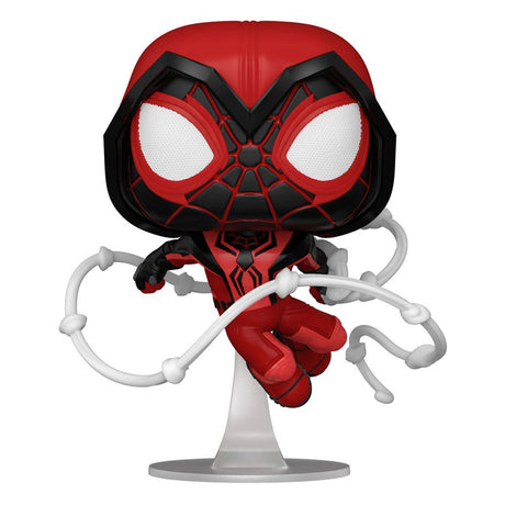 Funko POP! Games: Marvel's Spider-Man - Miles Morales Red Suit Vinyl Figure