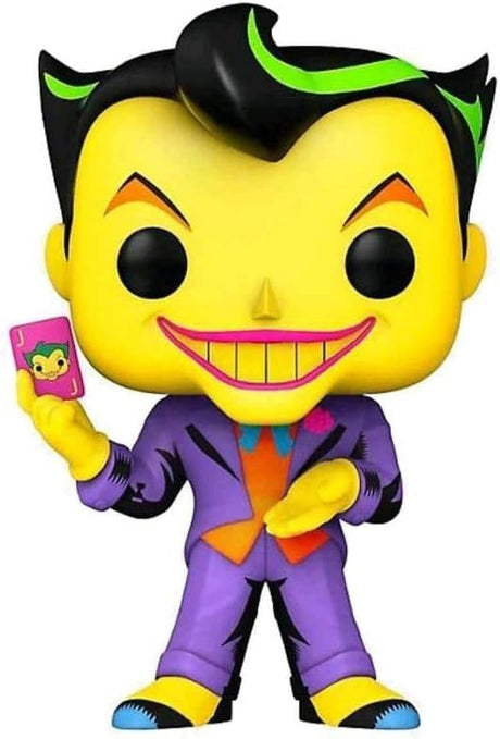 DC Comics Funko POP! Heroes: Black Light Joker Vinyl Figure (9 cm)
