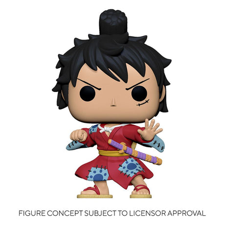 One Piece POP! Television: Luffy in Kimono Vinyl Figure (9 cm)