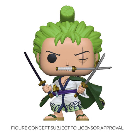 Funko POP! Vinyl - One Piece: Roronoa Zoro Figure, 9 cm