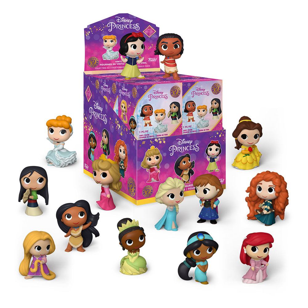 Disney Ultimate Princess Mystery Mini Figures 5 cm S1 - Set of 12