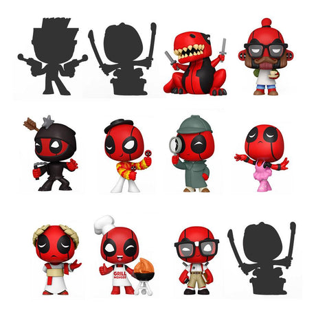 Funko Marvel Comics Deadpool 30th Anniversary Mystery Mini Figures