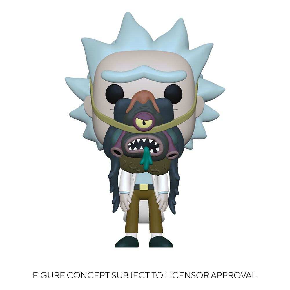 Funko Pop! Animation Vinyl Figure - Rick with Glorzo from Rick & Morty