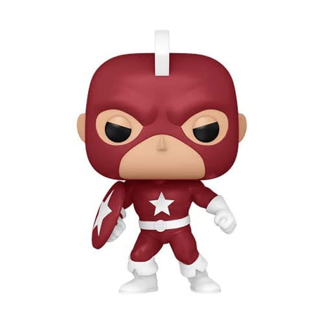 Marvel Red Guardian POP! Vinyl Figure - Year of the Spider, 9cm