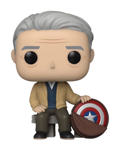 Marvel Old Man Steve POP! Vinyl Figure - 80th Year of the Shield Anniversary Edition