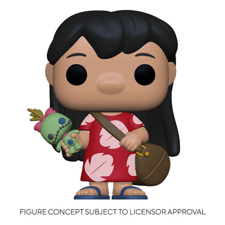 Disney's Lilo & Stitch POP! Figure - Funko Vinyl Lilo w/Scrump