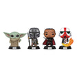 Star Wars Mandalorian Holiday Vinyl Figure 4-Pack: Funko Pop! Movies