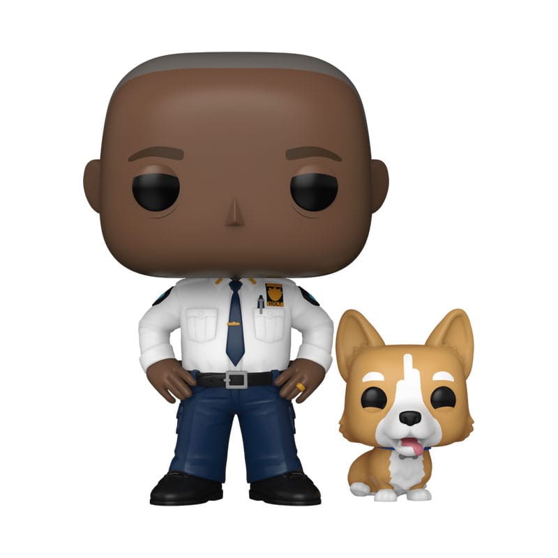 Brooklyn Nine-Nine Funko POP! TV Vinyl Figure - Cpt Holt with Dog