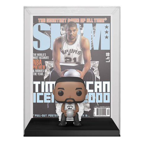 NBA Cover Funko Pop! Basketball Vinyl Figure - Tim Duncan 9cm