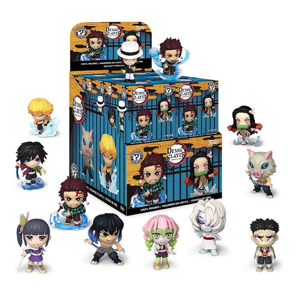 Funko Demon Slayer Mystery Minis: 12-Pack Mini Figures