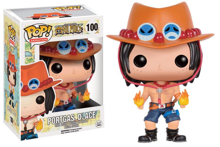 One Piece Funko POP! Portgas D. Ace 9cm Vinyl Figure