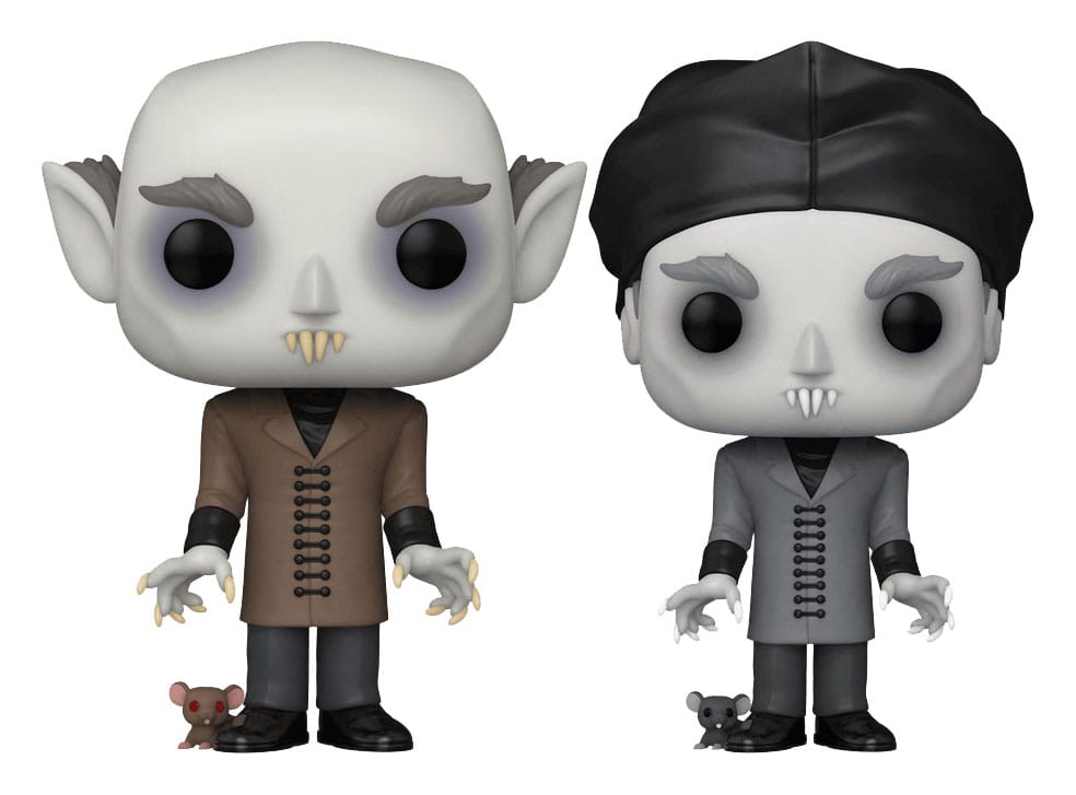 Funko Pop! Movies Nosferatu Count Orlok 100th Anniversary Chase - 9cm Vinyl Figure Set