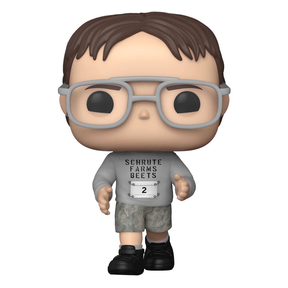 Funko Pop! TV: The Office - Fun Run Dwight 9cm Vinyl Figure