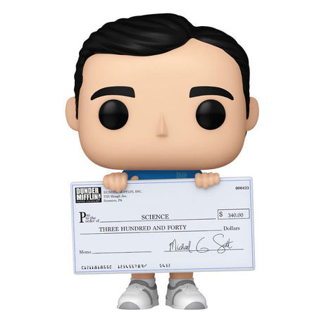 Funko Pop! TV: The Office US - Michael with Check Vinyl Figure