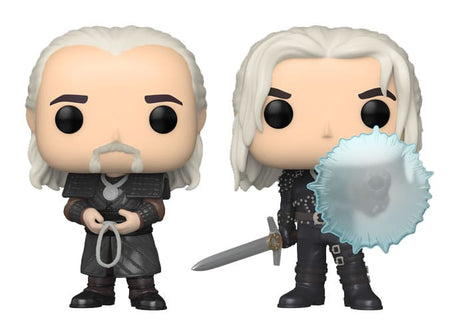 The Witcher Funko Pop! Geralt & Vesemir Vinyl Figures 2-Pack