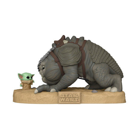 Funko Pop! Star Wars: Book of Boba Fett - Jumbo Grogu with Rancor Vinyl Figure