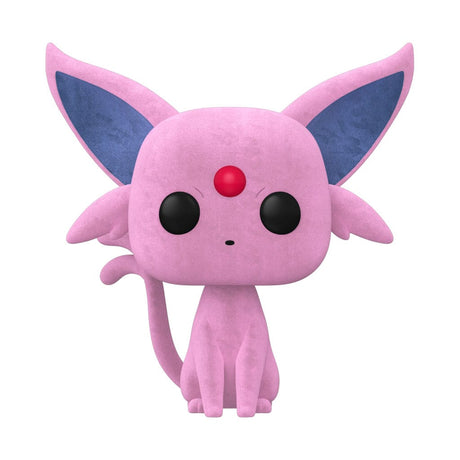 Funko Pop! Games: Pokemon - Flocked Espeon Vinyl Figure