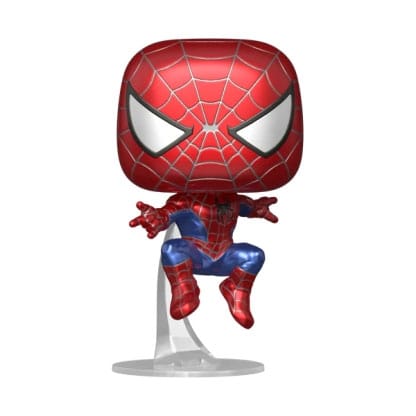 Spider-Man Leaping Funko POP! Marvel Vinyl Figure - SM2(MT) 9cm