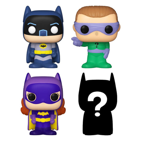 DC Bitty Batman Adam West Funko POP! Vinyl Figurines 4-Pack