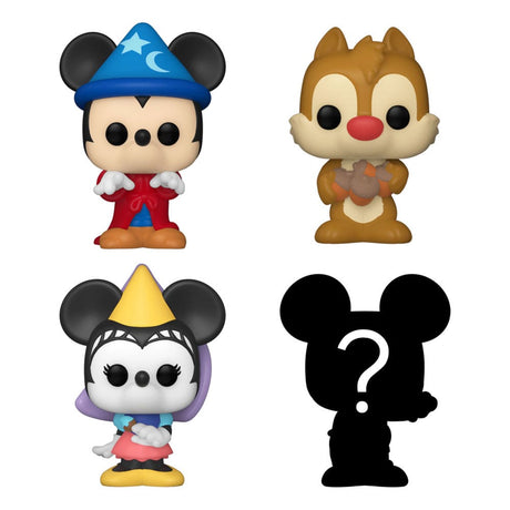 Disney Bitty Pop! Vinyl 4-Pack: Sorcerer Mickey Mini-Figures