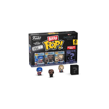 Marvel Mini Bitty POP! Vinyl 4-Pack | Captain America Series