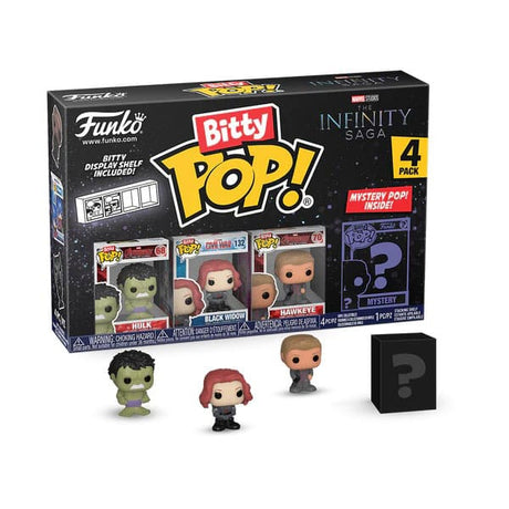 Marvel Bitty Pop! Vinyl Hulk 4-Pack Mini-Figures