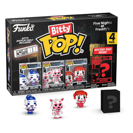 Five Nights at Freddy's Funko Bitty POP! 4-Pack Vinyl Figures