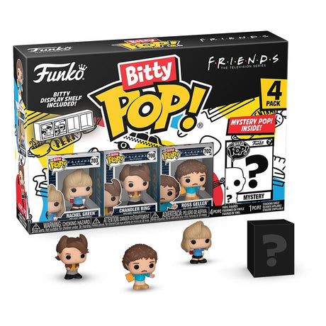 Friends 80's Rachel Bitty POP! Vinyl Figure 4-Pack